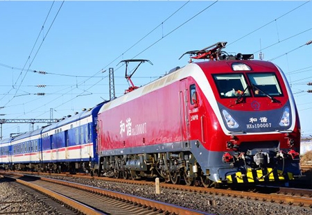 HXD1D交流传动快速客运电力机车