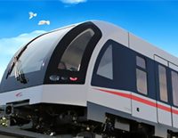 中低速磁浮列车原型车
